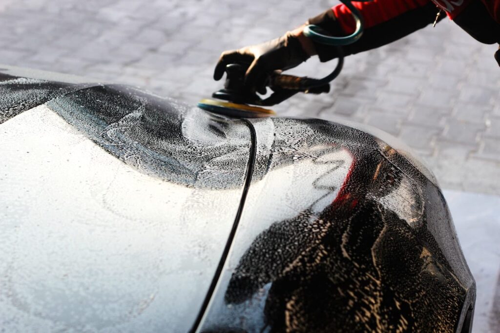 car waxing
