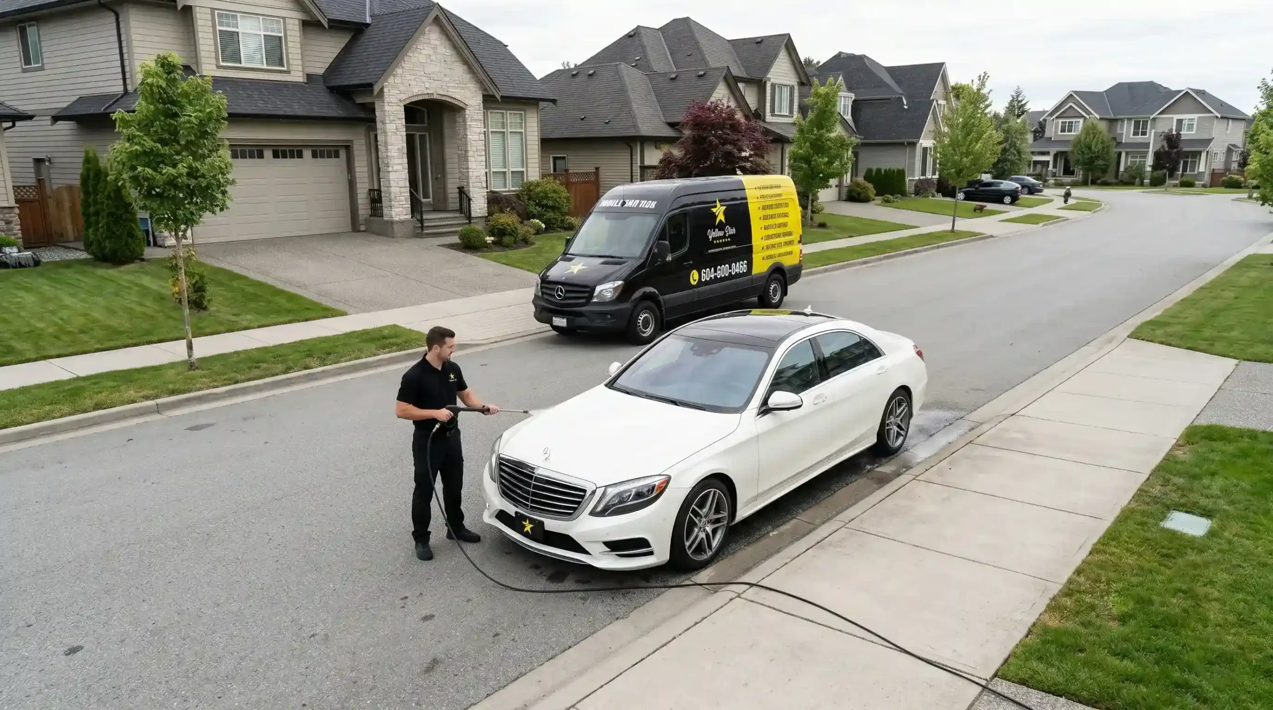 Full car detailing service by Yellow Star